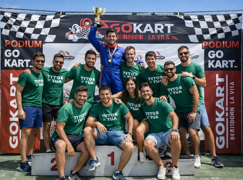 Evento en karting