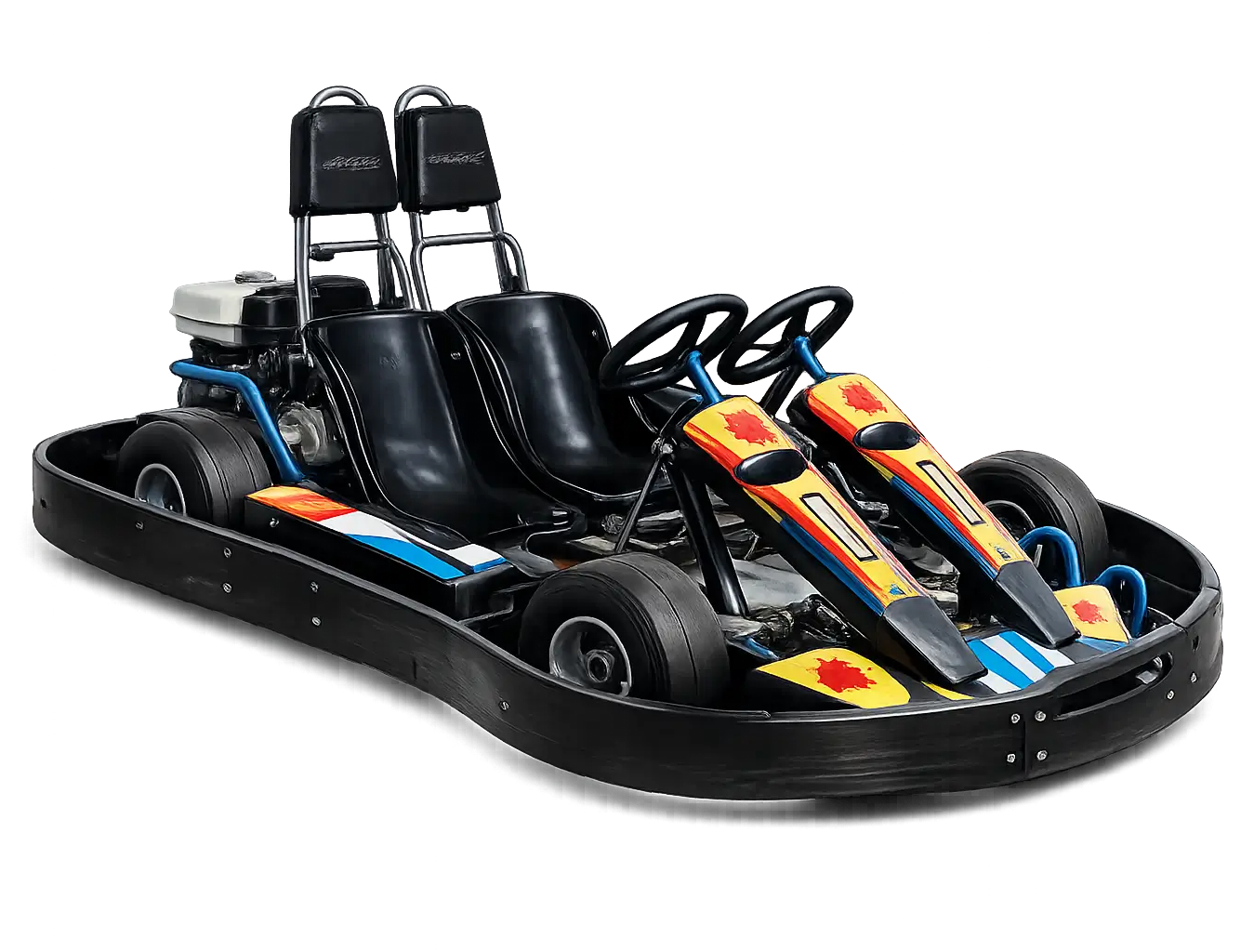 Kart Bi-Plaza Pista Grande para adulto y niño en Karting La Vila